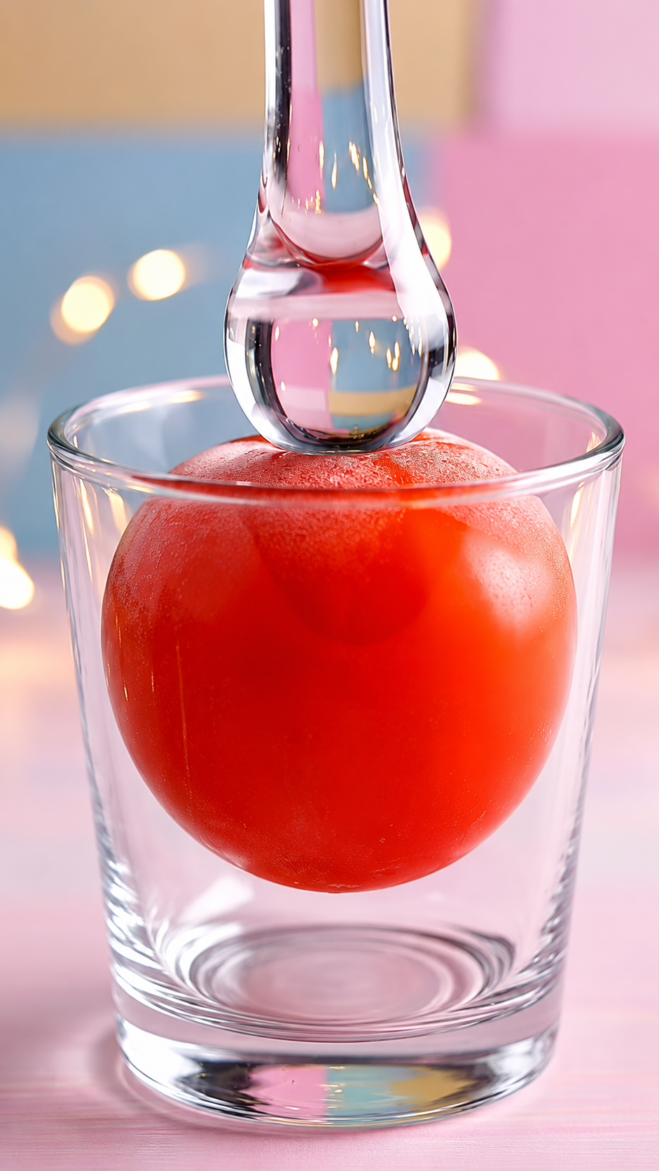 Frozen Tomato Crush ASMR ❄️ Juicy Cracks (8K)