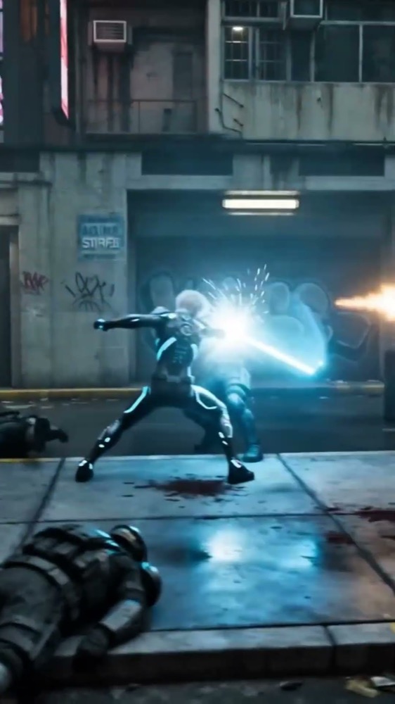 Frame from the Esso AI Show video: How to Make AI Assassin Fight Videos in Seedance 2.0
